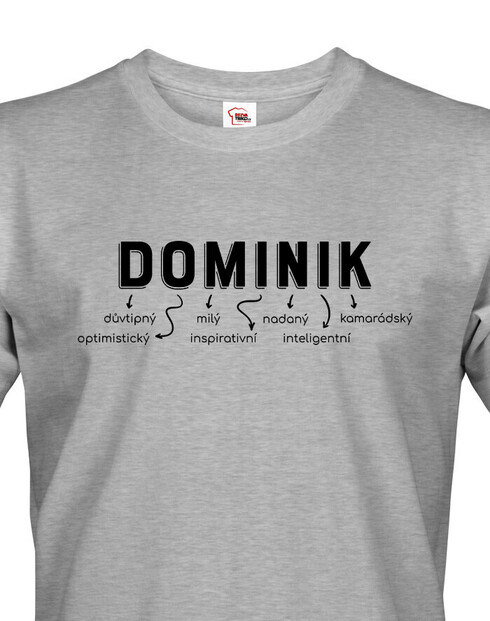 Pánské tričko DOMINIK – zachránce světa