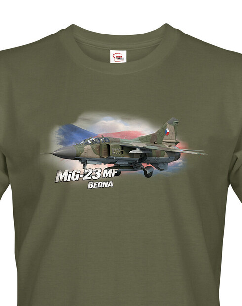 Pánské tričko MIG-23 MF BEDNA
