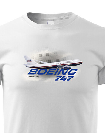 Dětské tričko Boeing 747 Air Force One