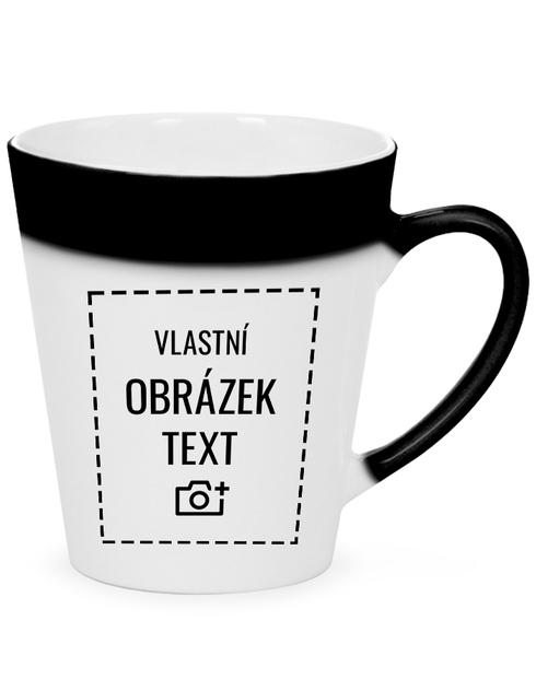 Magický měnící se hrnek Latte 300ml s vlastním potiskem