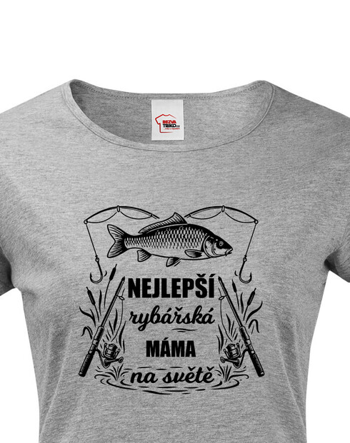 Triko Nejlepší rybářská máma na světě