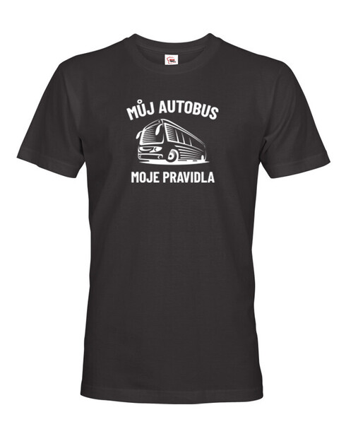 Pánské tričko Můj autobus moje pravidla