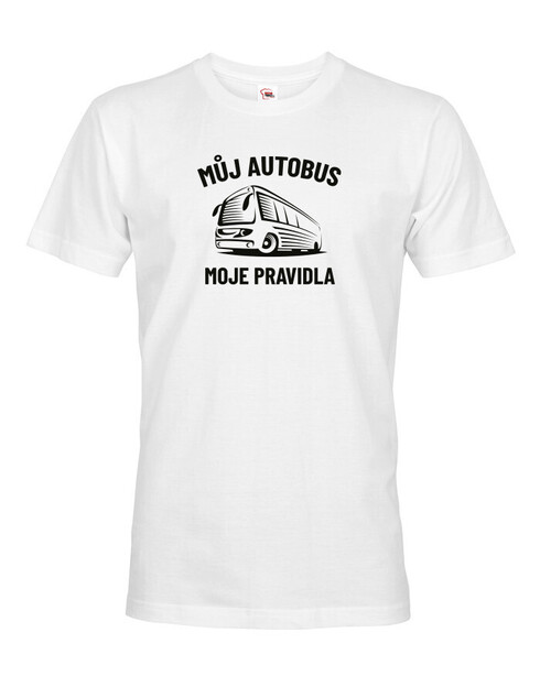 Pánské tričko Můj autobus moje pravidla