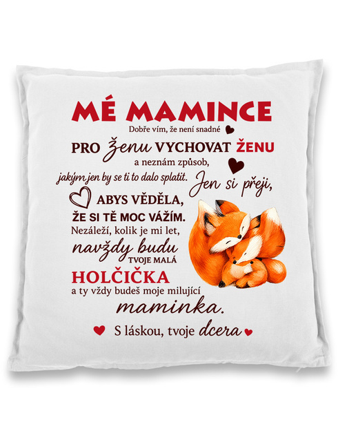 Polštář pro maminku - Mé mamince