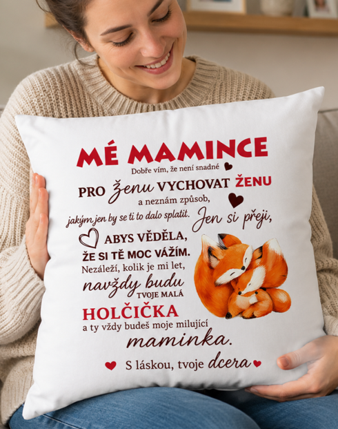 Polštář pro maminku - Mé mamince