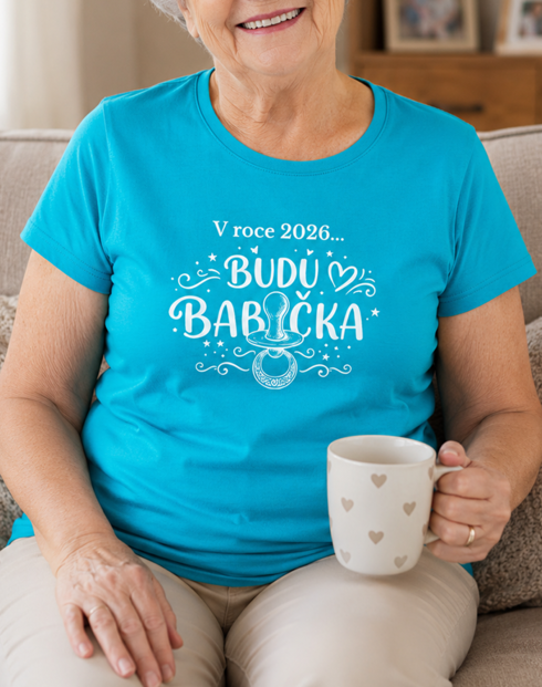 Dámské tričko Budu babička