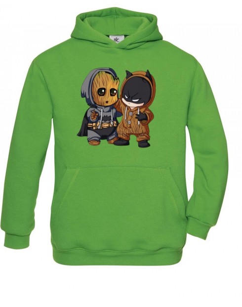 Dětská mikina Batman a Groot