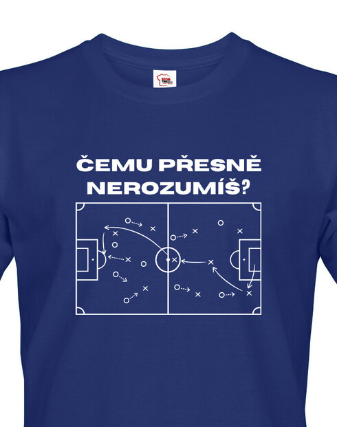 Pánské tričko Čemu přesně nerozumíš?