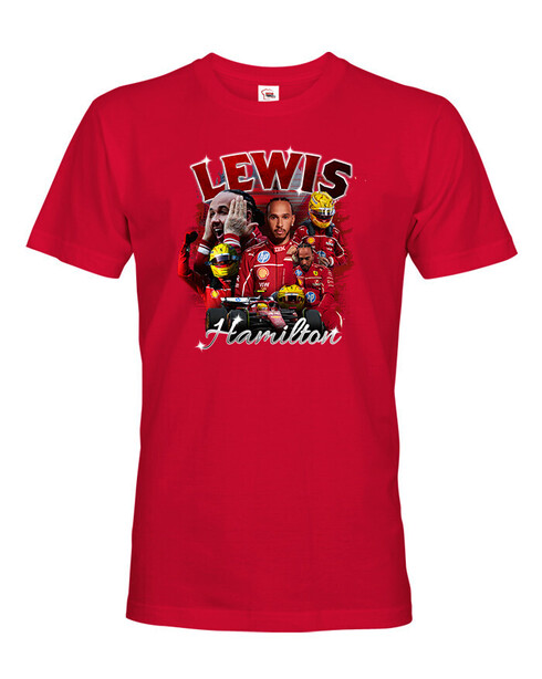 Pánské tričko F1 - Lewis Hamilton