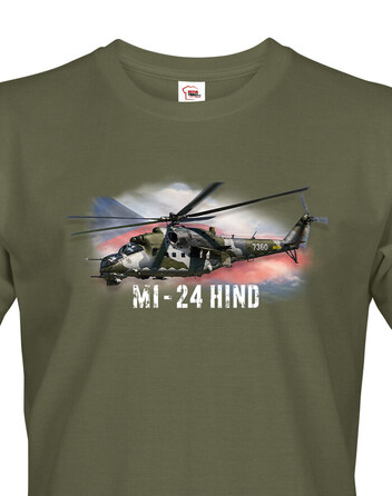 Pánské tričko Mi-24 HIND