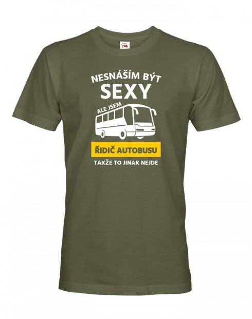 Pánské tričko Sexy řidič autobusu 2
