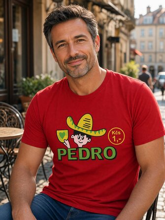 Pedro - pánské tričko s krátkým rukávem