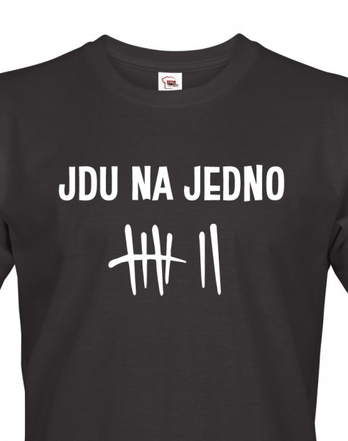 Pánské tričko - Jdu na jedno