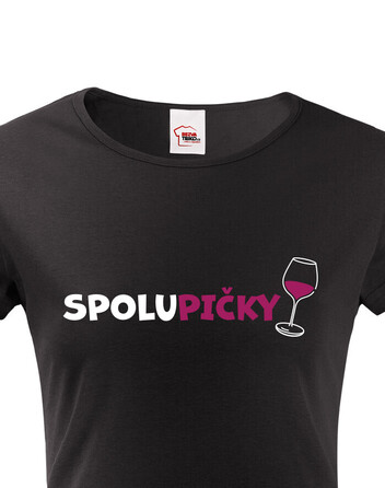 Dámské tričko s krátkým rukávem – Spolupičky