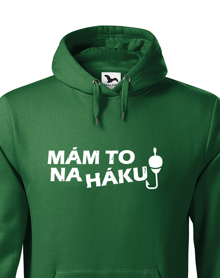 Mikina nejen pro rybáře - Mám to na háku