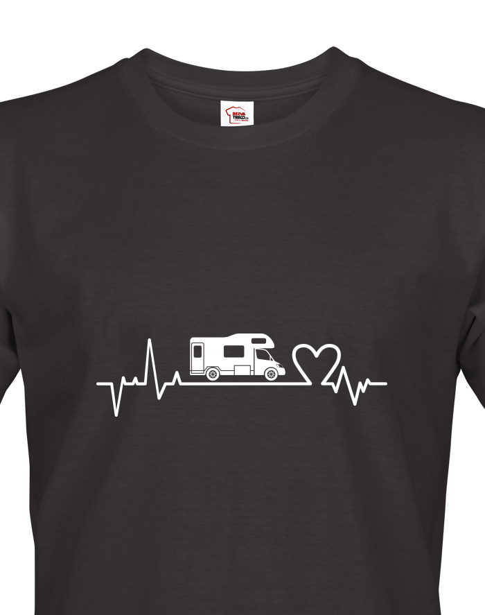 Ekg Obytný vůz – pánské tričko