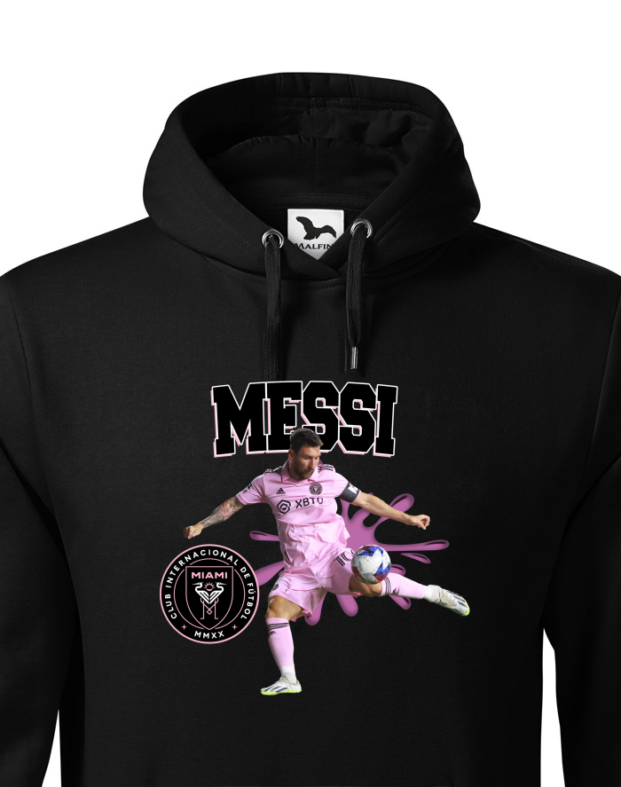 Pánská mikina s kapucí Lionel Messi Inter Miami
