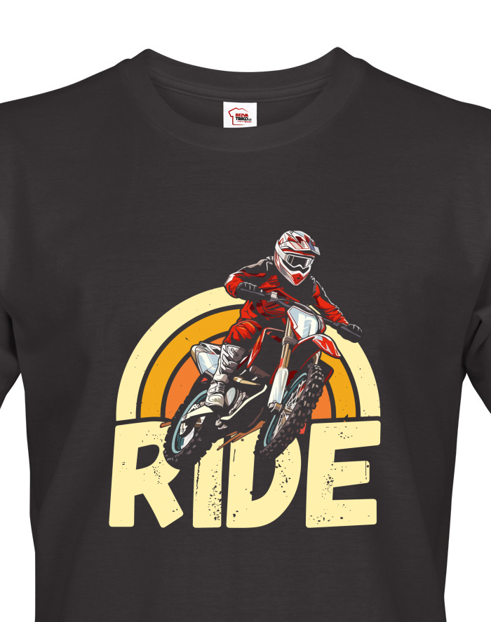 Motokrosové tričko RIDE – pánské