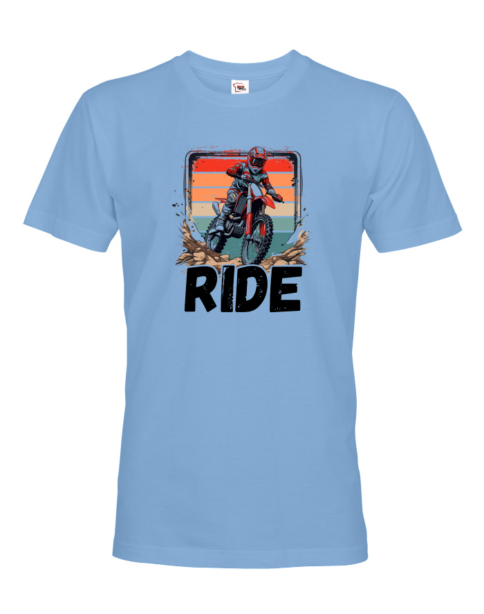 Pánské tričko Motokros RIDE