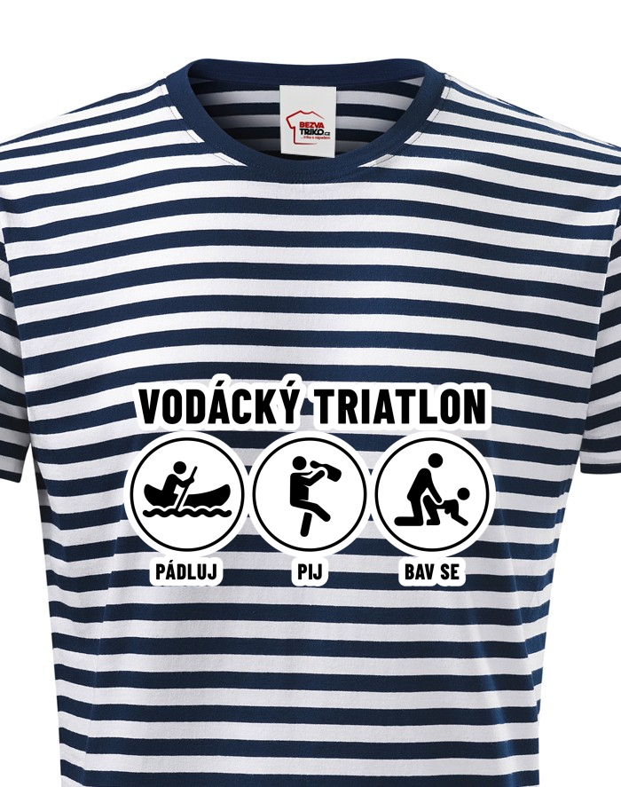 Vodácký triatlon - pánské tričko
