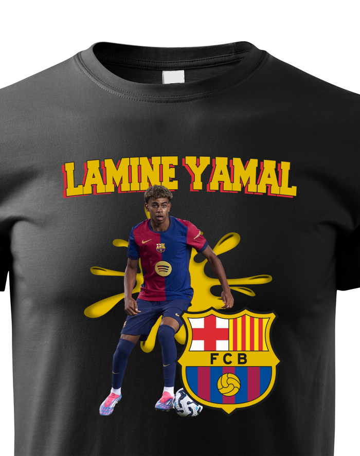 Dětské tričko Lamine Yamal Barcelona