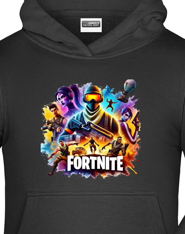 Dětská mikina s kapucí Fortnite