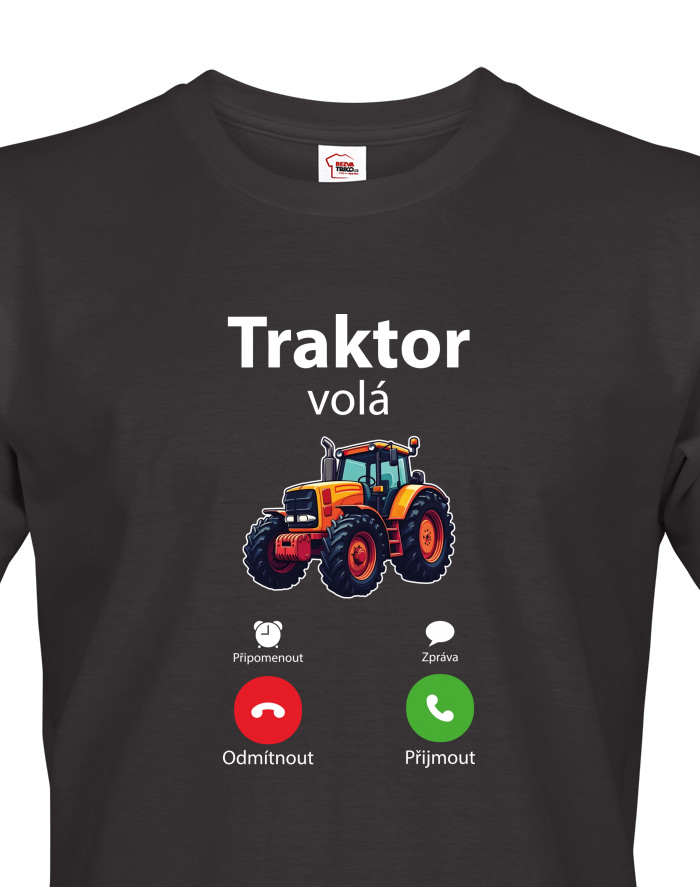 Pánské tričko Traktor volá