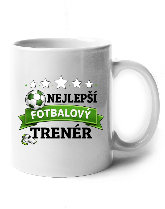 Keramický hrnek – Nejlepší fotbalový trenér