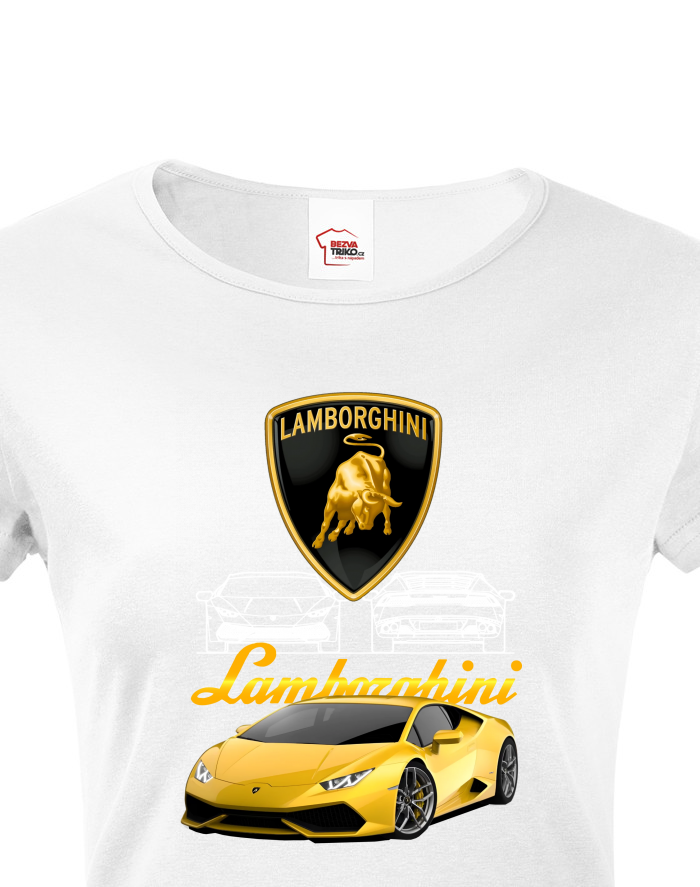 Dámské tričko Lamborghini