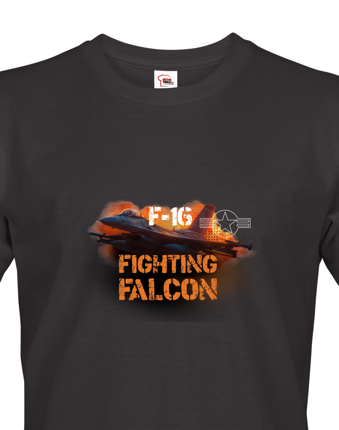 Pánské tričko F-16 Fighting Falcon