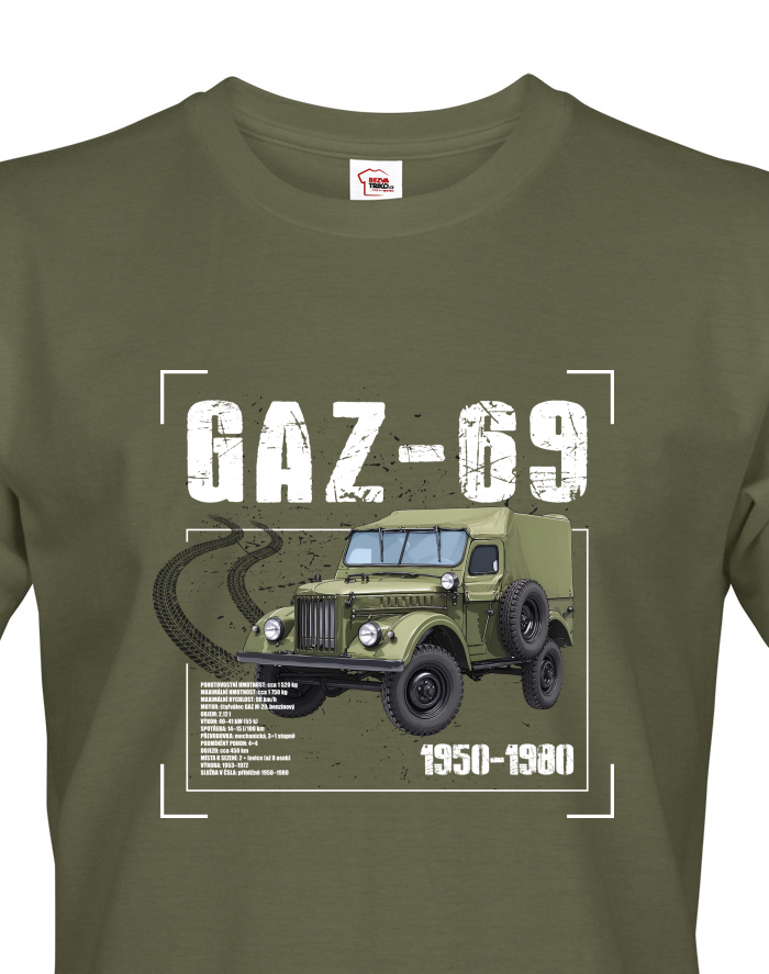 Pánské tričko GAZ-69