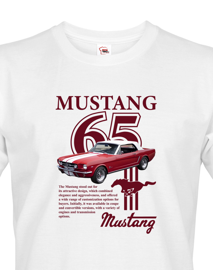 Pánské tričko Ford Mustang 65
