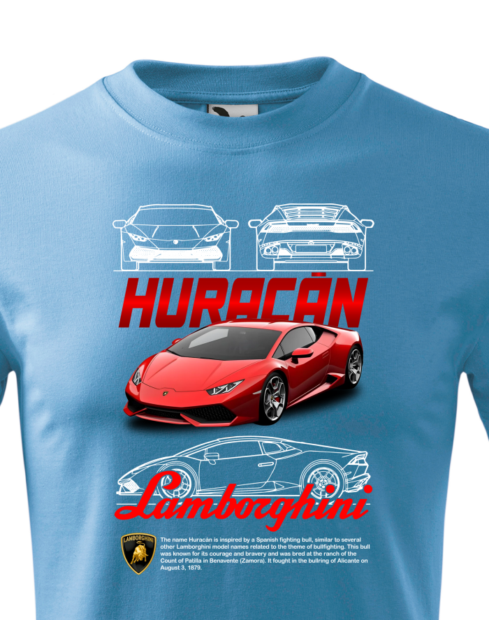 Dětské tričko Lamborghini Huracán