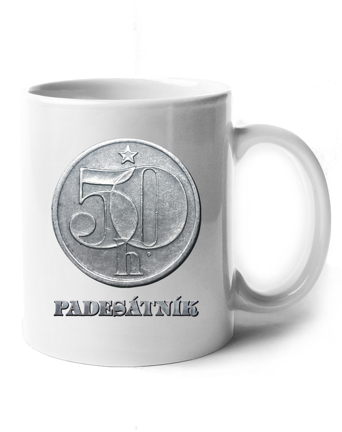 Keramický hrnek Padesátník