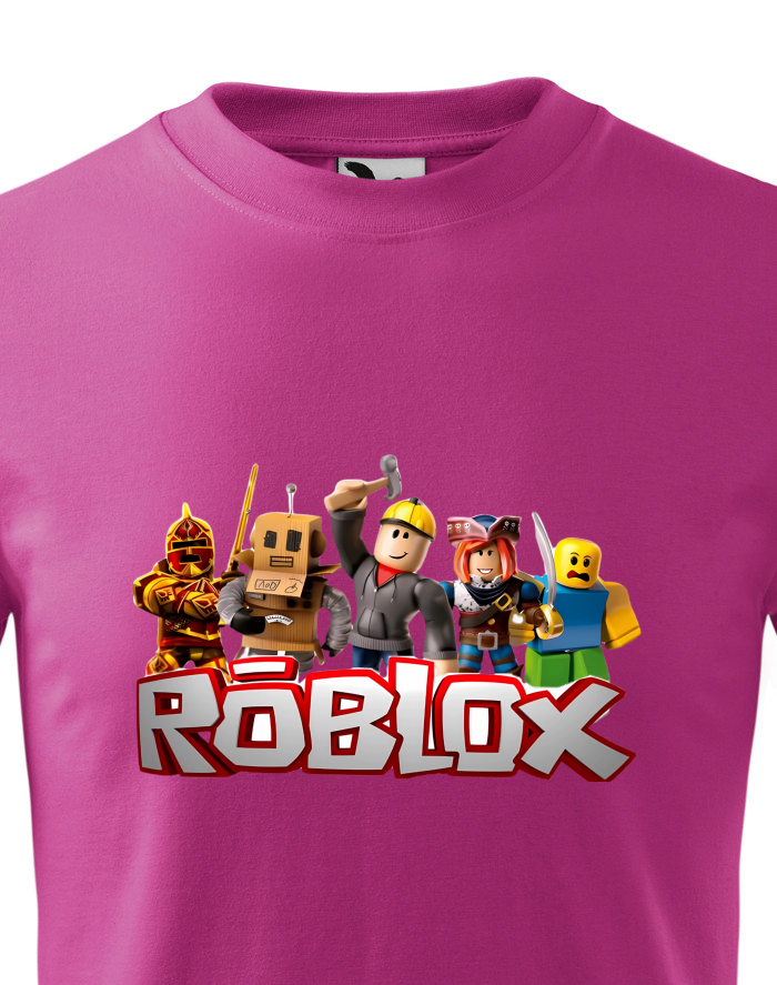 Dětské tričko Roblox postavy
