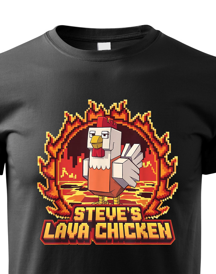 Dětské tričko Steve´s Lava Chicken