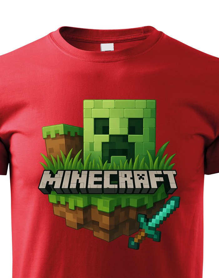 Dětské tričko Minecraft 5