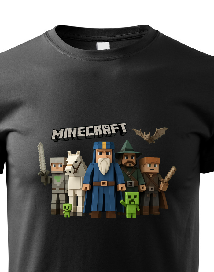 Dětské tričko Minecraft 6