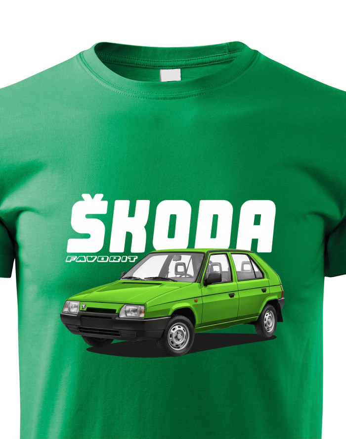 Dětské tričko Škoda Favorit