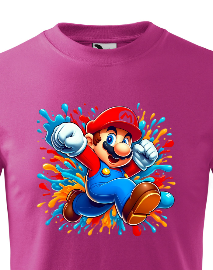 Dětské tričko Super Mario 3
