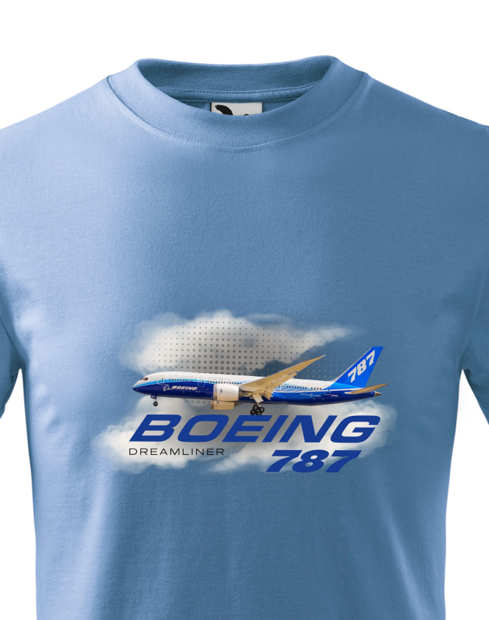 Dětské tričko Boeing 787 Dreamliner