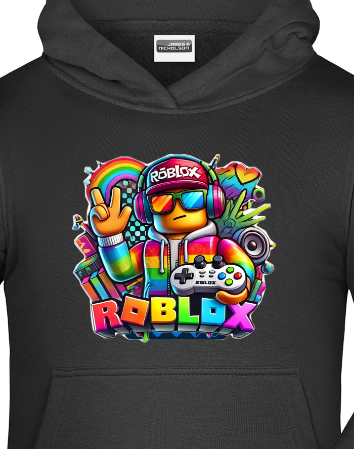 Dětská mikina s kapucí Roblox 2