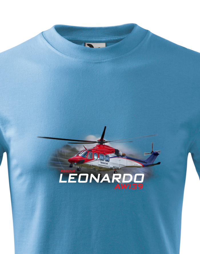 Dětské tričko Leonardo AW139 Rescue