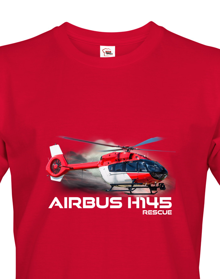 Pánské tričko Airbus Helicopters H145 Rescue