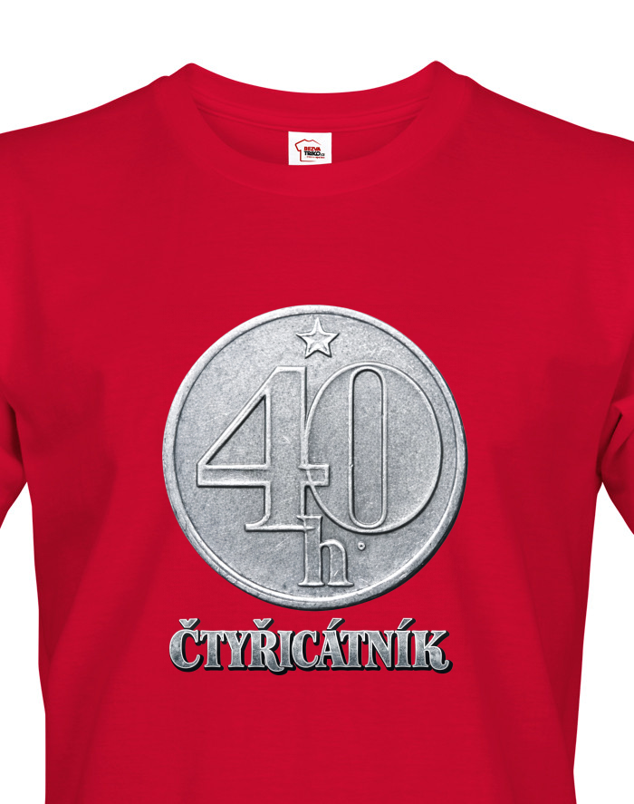 Pánské tričko Čtyřicátník