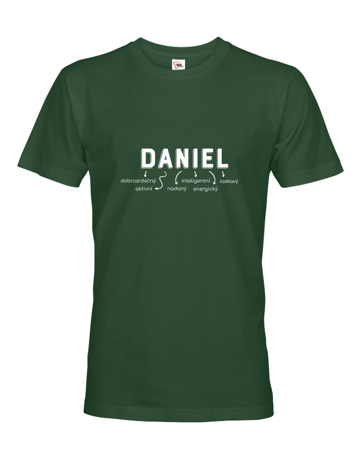 Pánské tričko Daniel – skvost dlechý, inteligentní, sexy