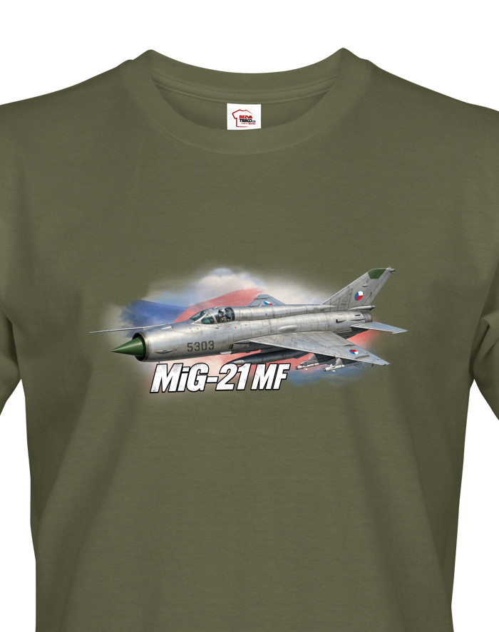 Pánské tričko MiG-21 MF 5303