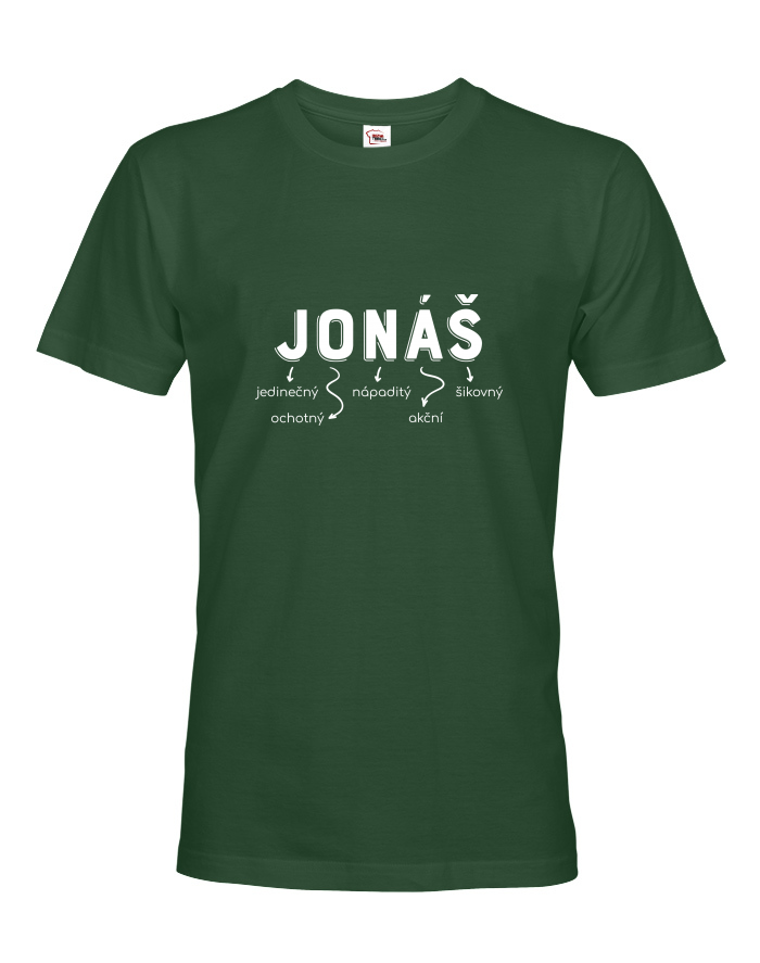 Pánské tričko Jonáš – k svátku