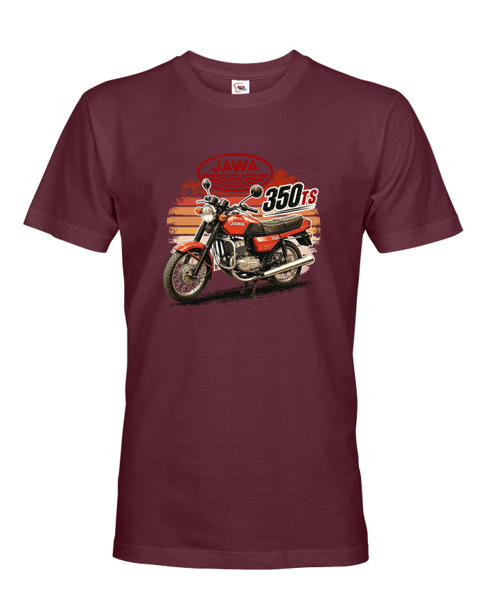 Pánské tričko JAWA 350 TS