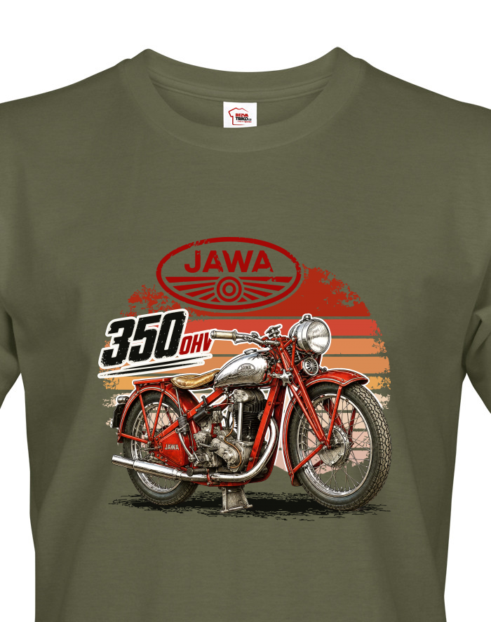 Pánské tričko JAWA 350 OHV